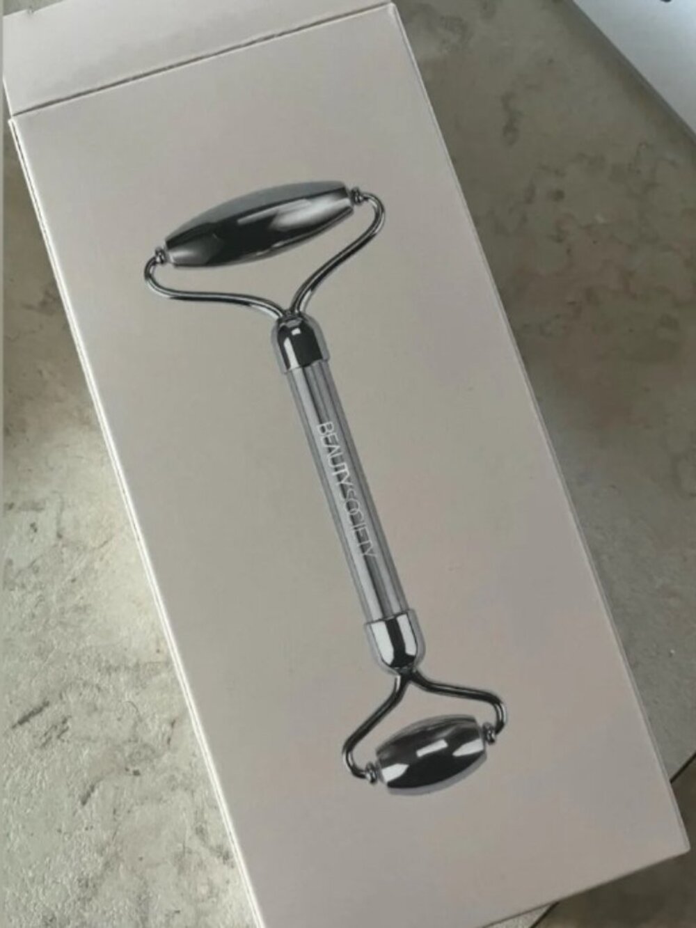Beauty Society Double Ended Stainless Steel Facial Roller